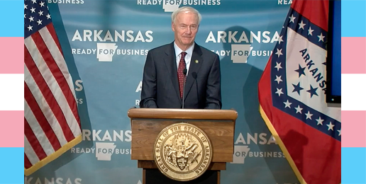 Asa Hutchinson Sells Out Gender-Dysphoric Children