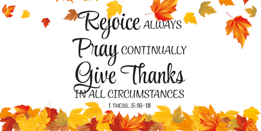 Three Biblical Imperatives for Thanksgiving