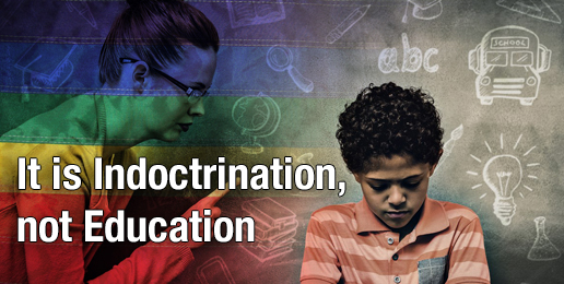 It is Indoctrination, Not Education