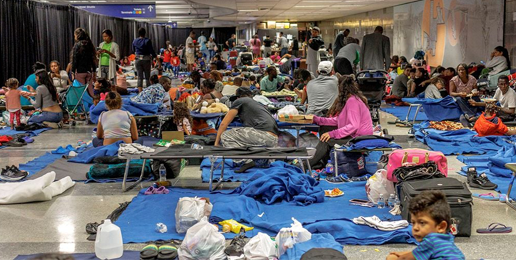 Illegal Immigrants Overrun ‘Free’ Buildings and Resources Recently Shut Down in Major Cities