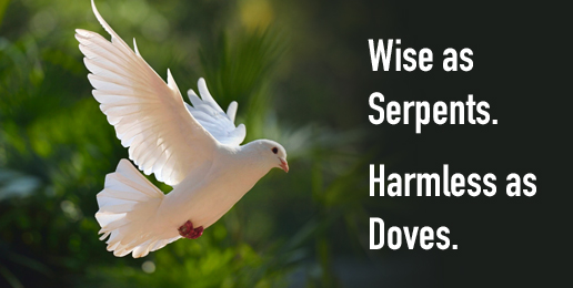 Wise as Serpents. Harmless as Doves.