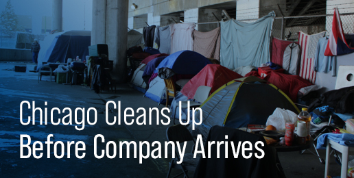Chicago Cleans Up Before Company Arrives