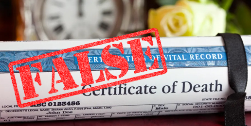 Assisted Suicide and False Death Certificates