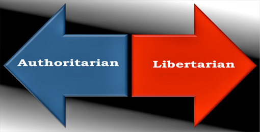 The Real Divide: Authoritarian vs. Libertarian