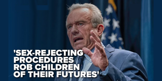 Ending Federal Funding for Irreversible Gender Procedures on Children