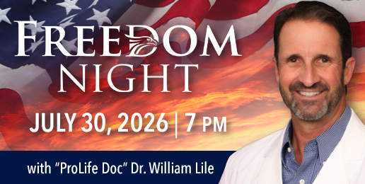 Don’t Miss this Special Freedom Night with “The Pro-Life Doc”