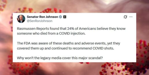 U.S. Senator Johnson: The COVID Cover-Up the Media Won’t Touch
