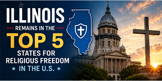 Illinois Remains in the Top Five States for Religious Freedom