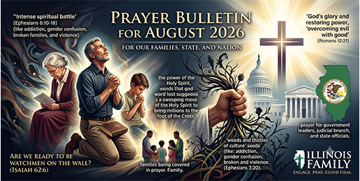 Prayer Bulletin for August 2026