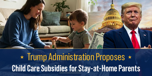 Trump Administration Proposes Child Care Subsidies for Stay-at-Home Parents